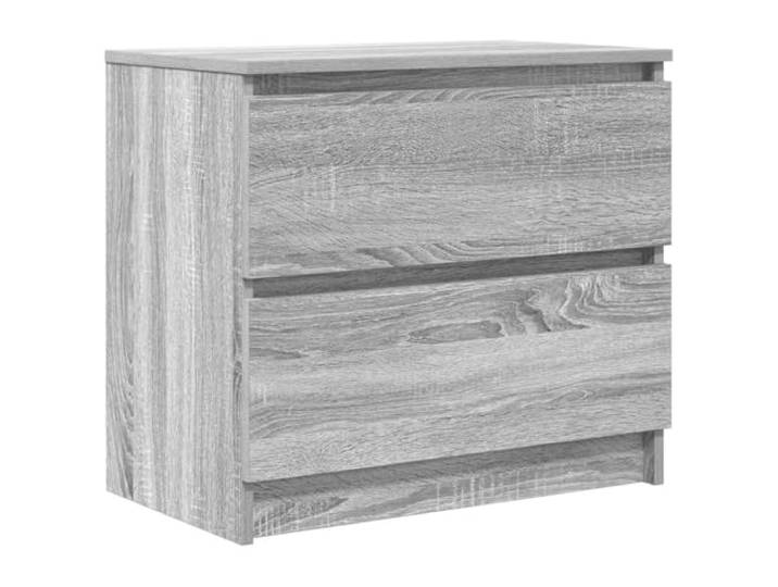 LMTYOENFG TV-Schrank Grau Sonoma 60x35x54 cm Holzwerkstoff 2 Schubladen Kompaktes Lowboard fürs Wohnzimmer & Schlafzimmer: 2 Schubladen bieten Ordnung, pflegeleichte Holzwerkstoff-Oberfläche.