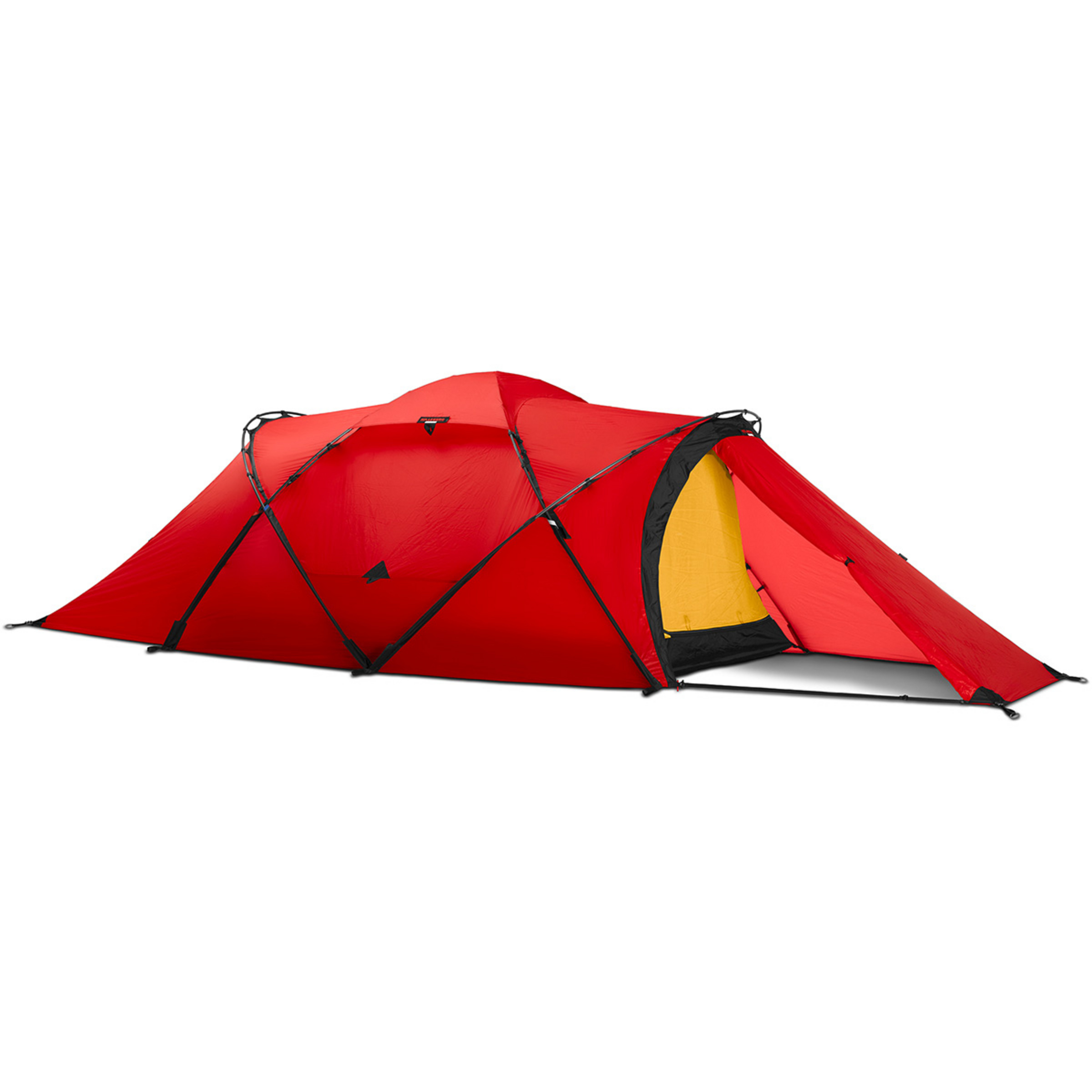 Hilleberg Tarra Zelt 1-4-Personen-Zelte rot Expedition