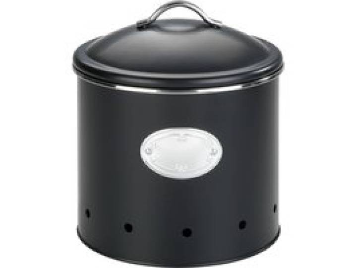WENKO Boîte de conservation en métal Nero, 4 L, noir