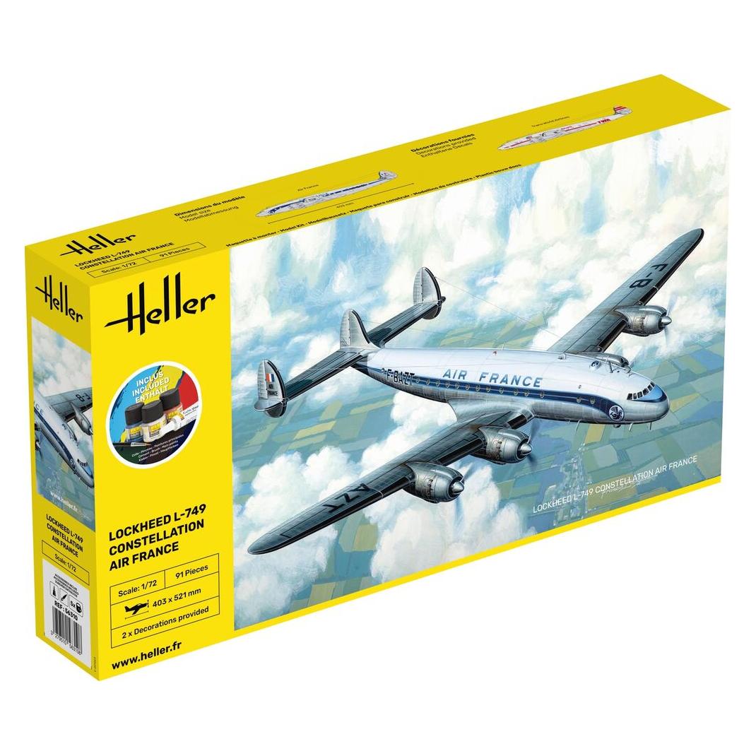 Heller STARTER KIT L-749 Constellation A.F. (56310)