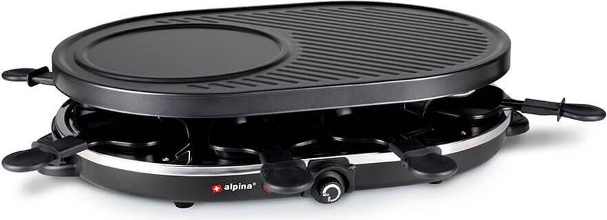 Alpina Raclette-grill Gourmet voor 8 personen