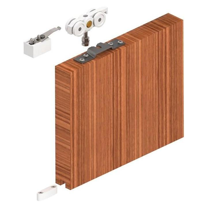 Helm Schiebesystem 140 140 kg Holztüren ab 30 mm Komplettgarnitur (120120000012)