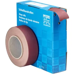PFERD TOOLS Korund Schleifbandrolle Gewebe SBR Breite 38mm für universelle Anwendung - 45016424