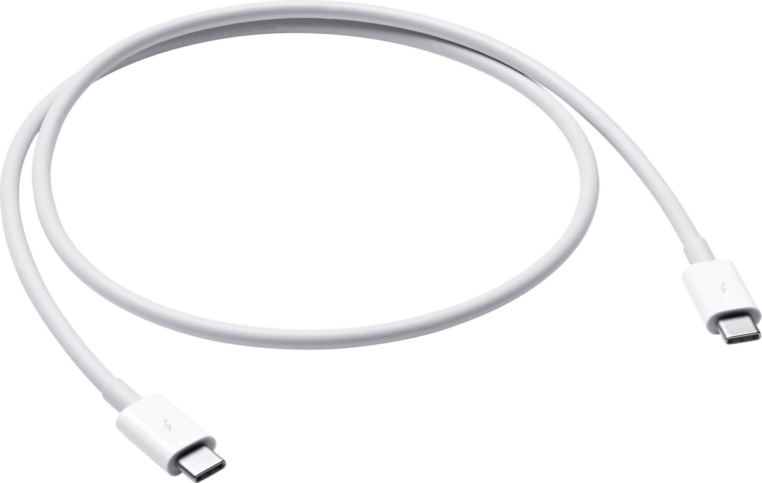 Apple Thunderbolt 3 kabel voor MacBook, 0,8 meter, Wit
