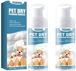 Uplift Treasures YEGBONG No Rinse Pet Dry Shampoo 2pcs
