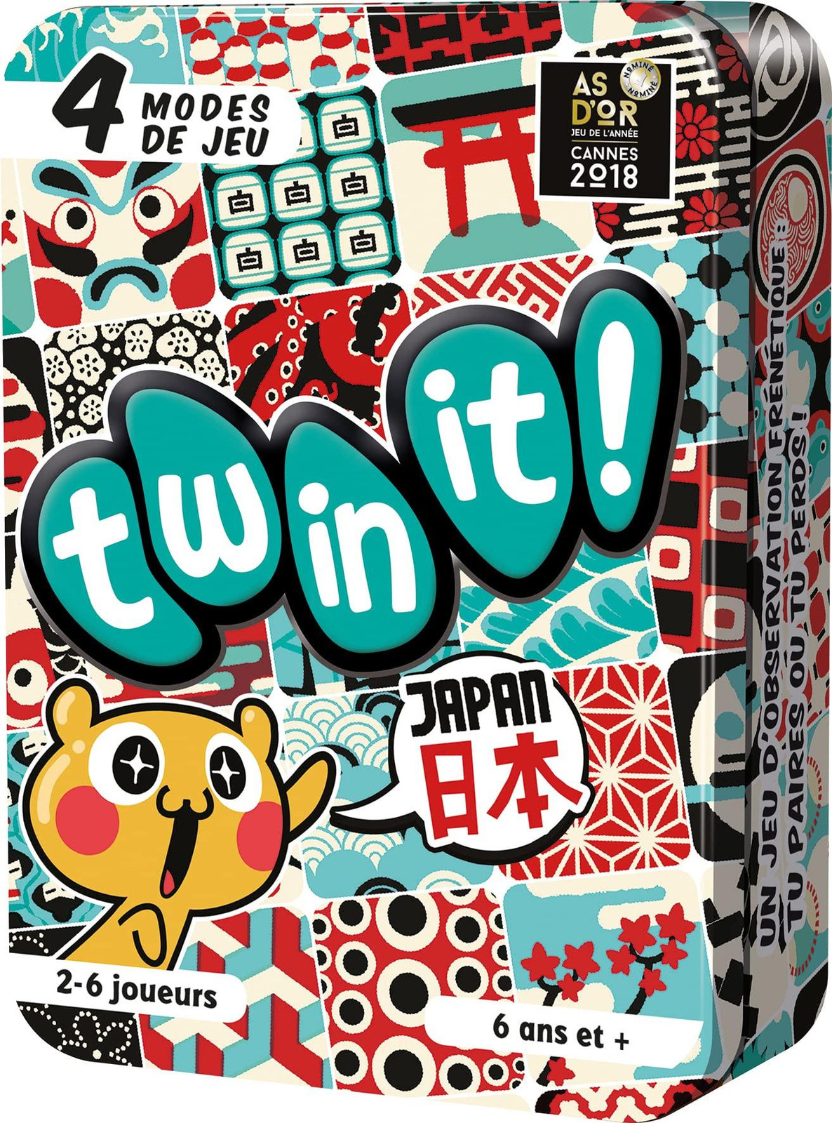 Asmodee Twin it Japan Bordspel