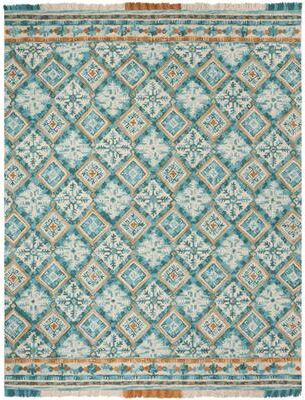 SAFAVIEH Handmade Blossom Ottilia Modern Floral Wool Rug