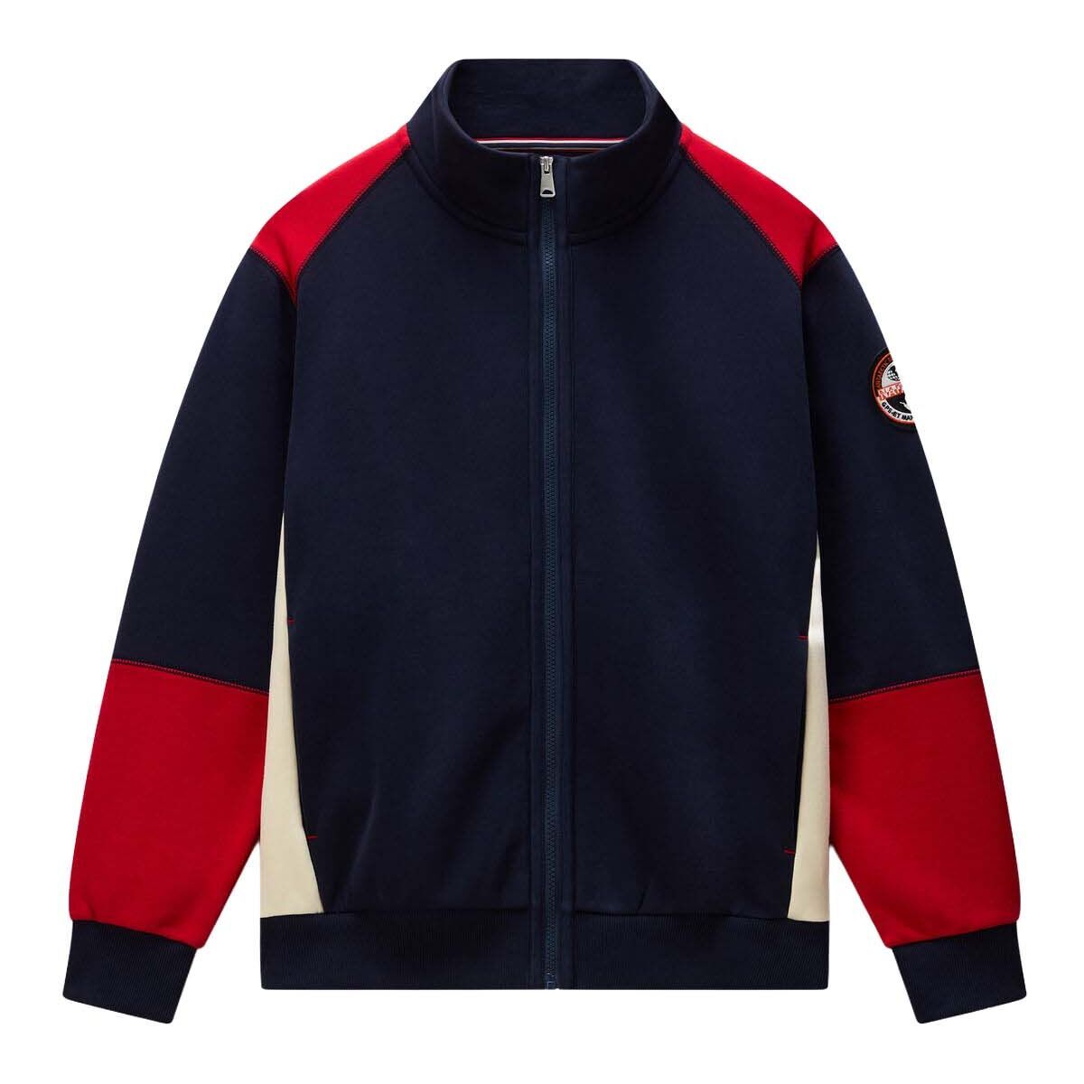 Napapijri B-archive Sweat Full Zip cb mru (MRU) M NP0A8AFNMRU1005