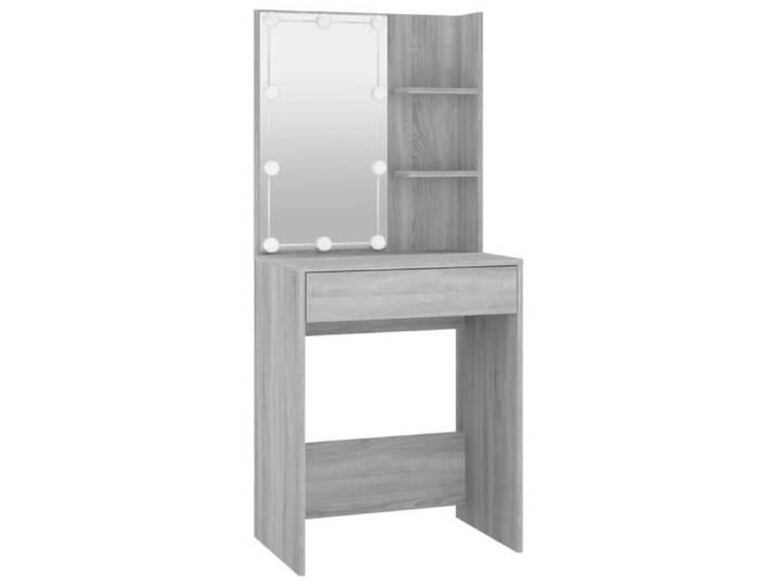 Coiffeuse - OMABETA - HB05274 - LED - Bois d'ingénierie - 60x40x140 cm