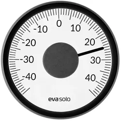 Eva Solo Thermometer für Aussen, Thermometer + Hygrometer, Schwarz