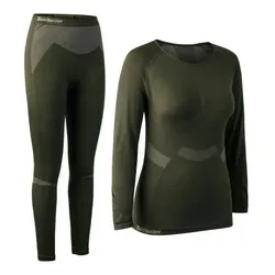 Deerhunter Lady Performance Unterwäsche Set Damen (Forest Night), Forest Night, XL-2XL