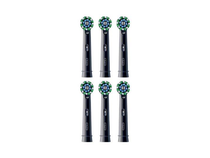 Oral-B Pro CrossAction Bürstenköpfe 6 Stück Schwarz