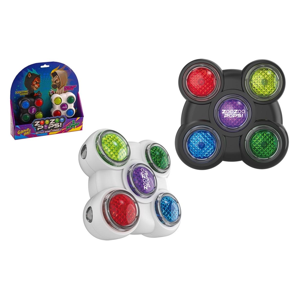 Johntoy Spielekonsole zoozoo Pops Duo Battle 4 in 1 (70074731)