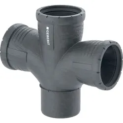Geberit Silent-Pro Bogenabzweig 2-fach 87,5Gr d90/90/90