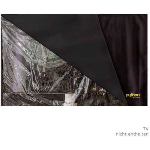 Python TV-Cover Indoor/Outdoor Universalschutz 78x48 cm, 28" bis 32"