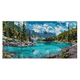 Ideyka Malen nach Zahlen - Der Atem der Alpen (78585613)