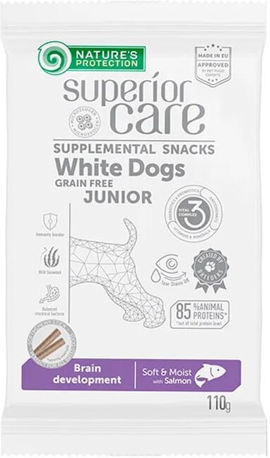Natures Protection Dog Adult Brain Development Snack Salmão 110g