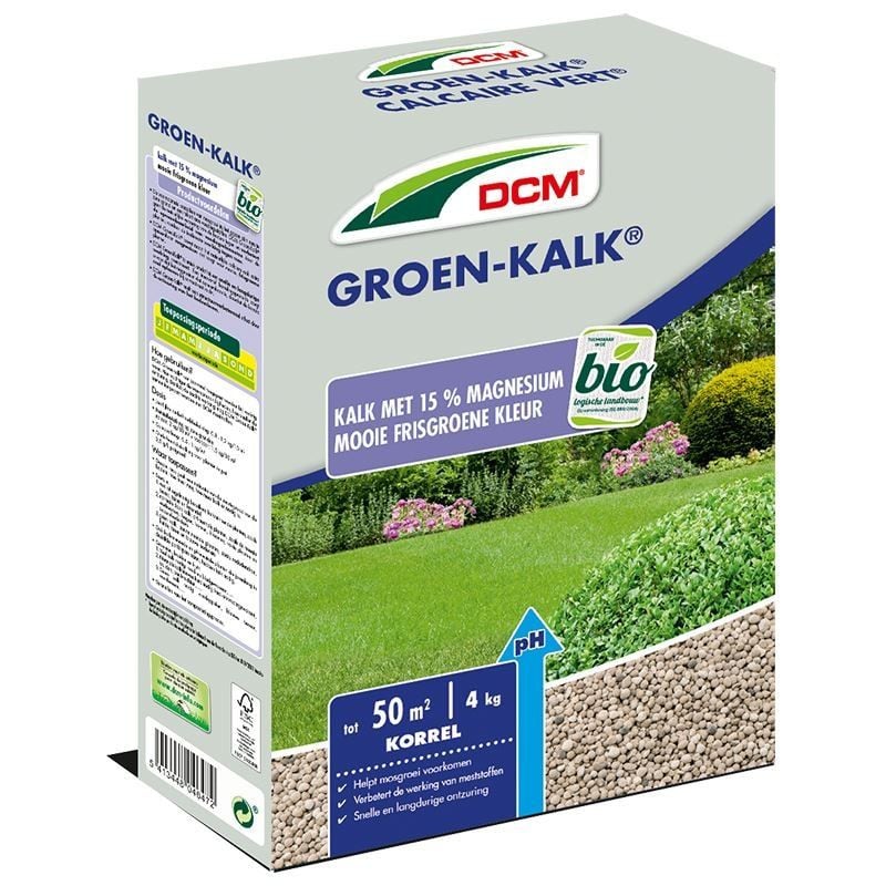 DCM Groen-kalk 4 kg