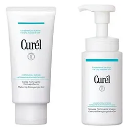 Curél Double Cleansing Set Reinigungsgel 130g Reinigungsschaum 150ml