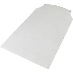 20 Versandtasche Karton A4, 245 x 345 x 30 mm, weiß, Vollpappe