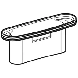 Geberit Tauchrohr 242370001 zu Geberit Duschelement