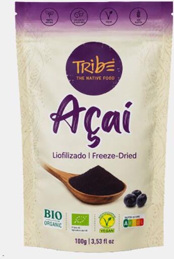 TRIBE® ACAI LIOFILIZADO BIO VEGAN 100g TRIBE