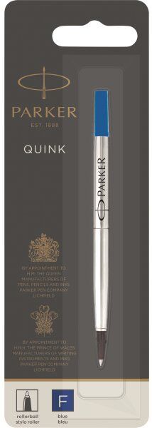 Parker Quink Refill   Rollerball   F   Blå