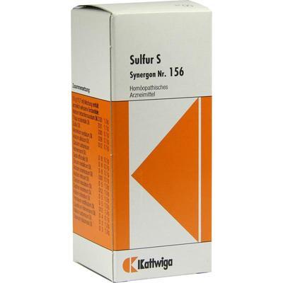 Kattwiga Arzneimittel GmbH SYNERGON KOMPLEX 156 Sulfur S Tropfen 50 ml 00619099