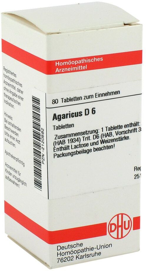 DHU Agaricus D6 Tabletten