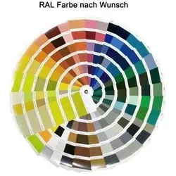 Struktur- oder Sonderfarbe nach RAL-Vorgabe
