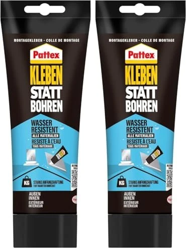 Pattex Kleben statt Bohren wasserresistent Montagekleber 340,0 g, 1 St.