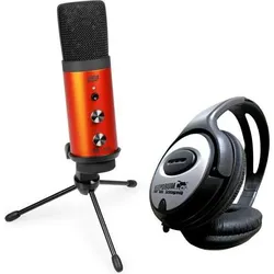 ESI CosMik uCast USB-Mikrofon mit Kopfhörer, Mikrofon