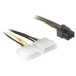 DeLOCK Stromkabel fuer PCI Express Karten - 0.15m