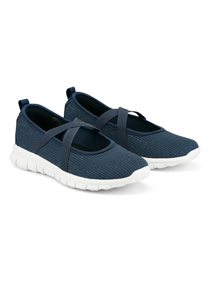 Freyling Ballerinas in Dunkelblau - 39