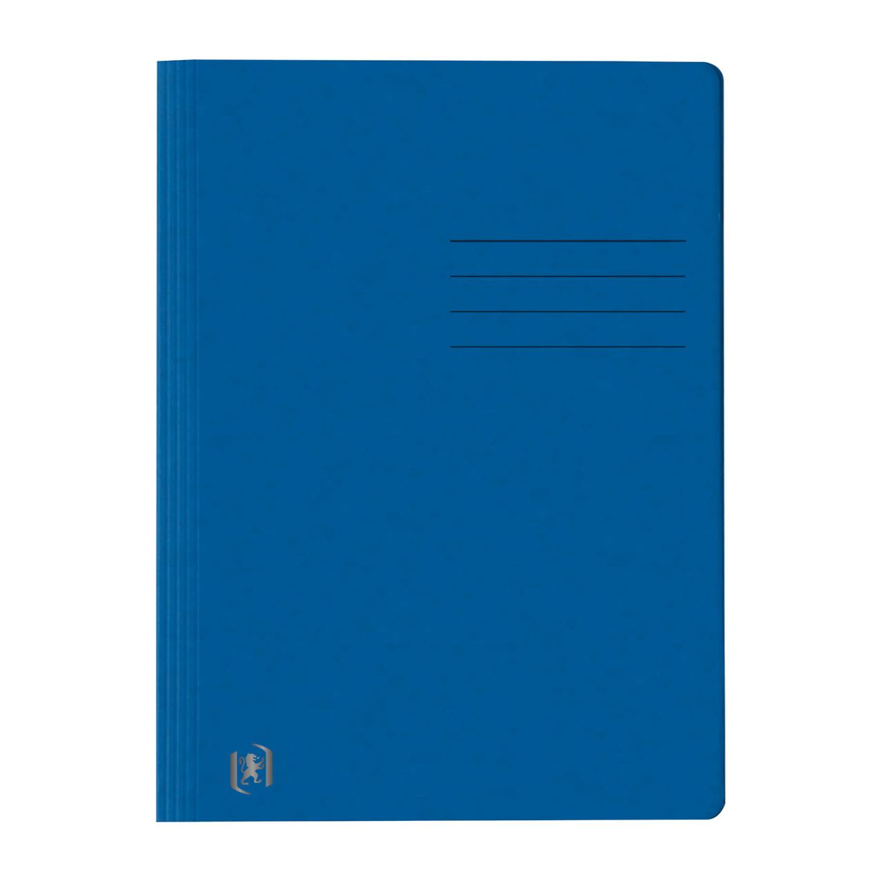 OXFORD Schnellhefter TOP FILE+ Karton blau DIN A4