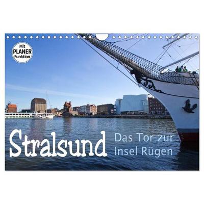 Stralsund. Das Tor zur Insel Rügen (Wandkalender 2027 DIN A4 quer), CALVENDO Monatskalender