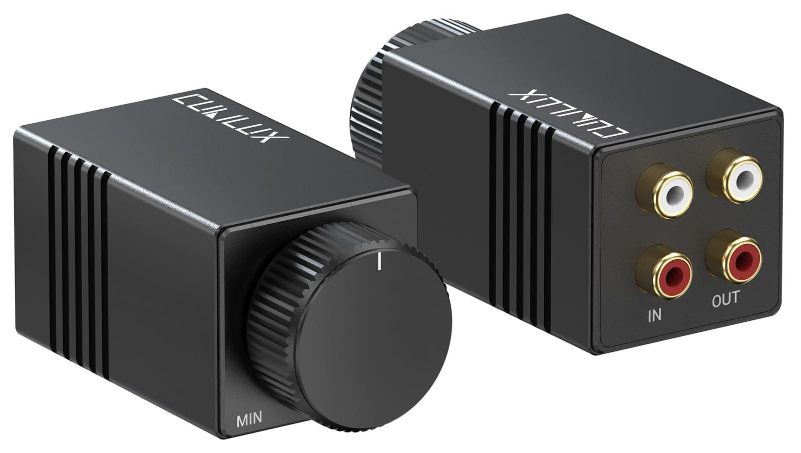 Selius Passieve RCA-volume- en basregelaar voor precieze regeling zonder vervorming