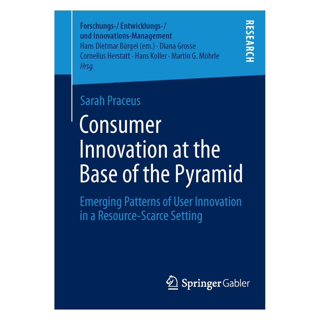Springer Consumer Innovation at the Base of the Pyramid (Englisch, Softcover, Sarah Friderieke Praceus, Sarah Praceus) (55546361)