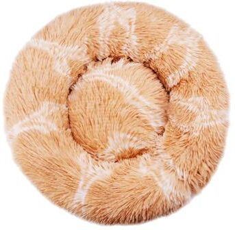 Inspire Essentials CloudNest Plush Round Pet Bed 12 35.43 Inches