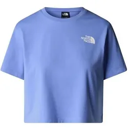 THE NORTH FACE Damen Shirt W CROPPED SIMPLE DOME TEE, Größe L in Lila Lila