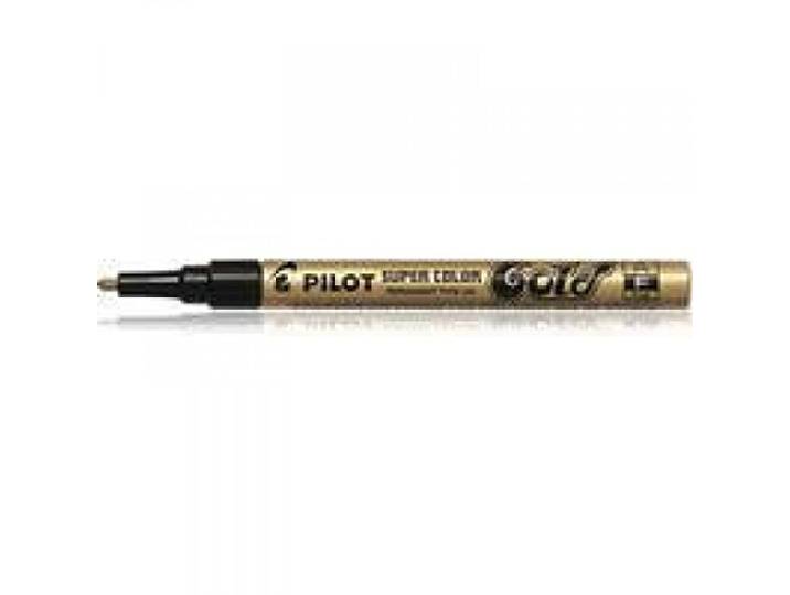 Pilot SCGSF Super Color Gold Fine Marker Goud