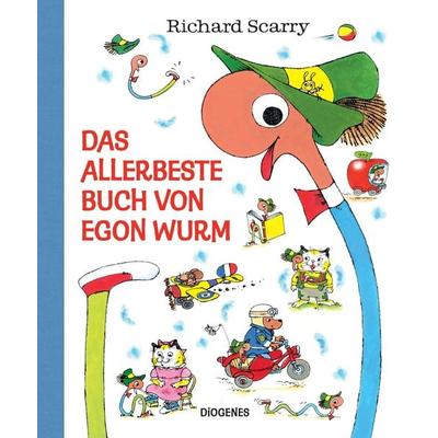 Das allerbeste Buch von Egon Wurm, Gebundene Ausgabe von Richard Scarry, Diogenes Verlag AG, 978-3-257-01264-4