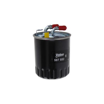 VALEO Kraftstofffilter 587552 Leitungsfilter 125mm für Mercedes