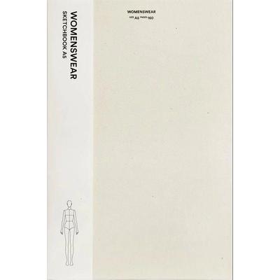 Fashionary Womenswear Sketchbook A5, Gebundene Ausgabe von Fashionary, Thames and Hudson, 978-988-771-081-3