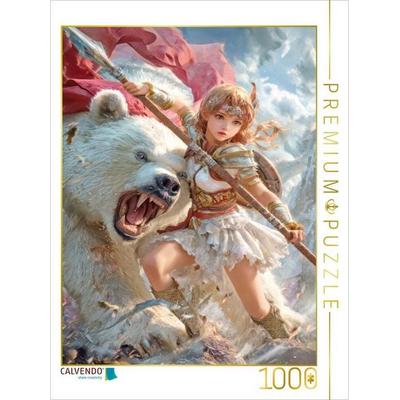 CALVENDO Puzzle Anime Kriegerinnen | 1000 Teile Lege-Größe 64x48cm Foto-Puzzle für glückliche Stunden