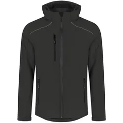 Magni,  Men's Softshell Jacket warm, charcoal, Gr.L (L)