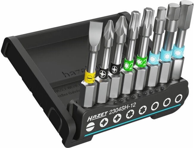 HAZET SmartHolder avec 8 embouts, 2304SH-12 (2304SH-12)