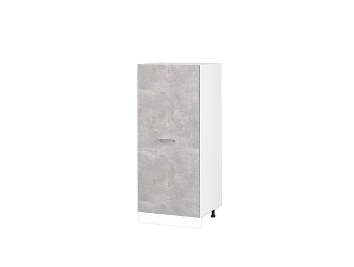 Vicco Hochschrank R-Line Beton 60 cm mit großer Tür, Grau, Holzwerkstoff, 4 Fächer, Rechteckig, 60x143x57.2 cm, Badezimmer, Badezimmerschränke, Midischränke