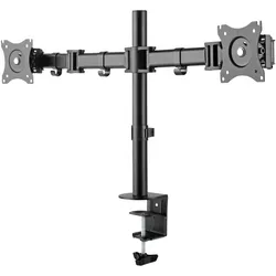 InLine Tischhalterung (Tisch, 27", 8 kg), Monitor Halterung, Schwarz