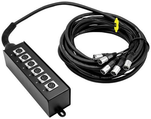 Omnitronic MUS-610 Stagebox 10m Anzahl Eingänge:6 x Anzahl Ausgänge:6 x